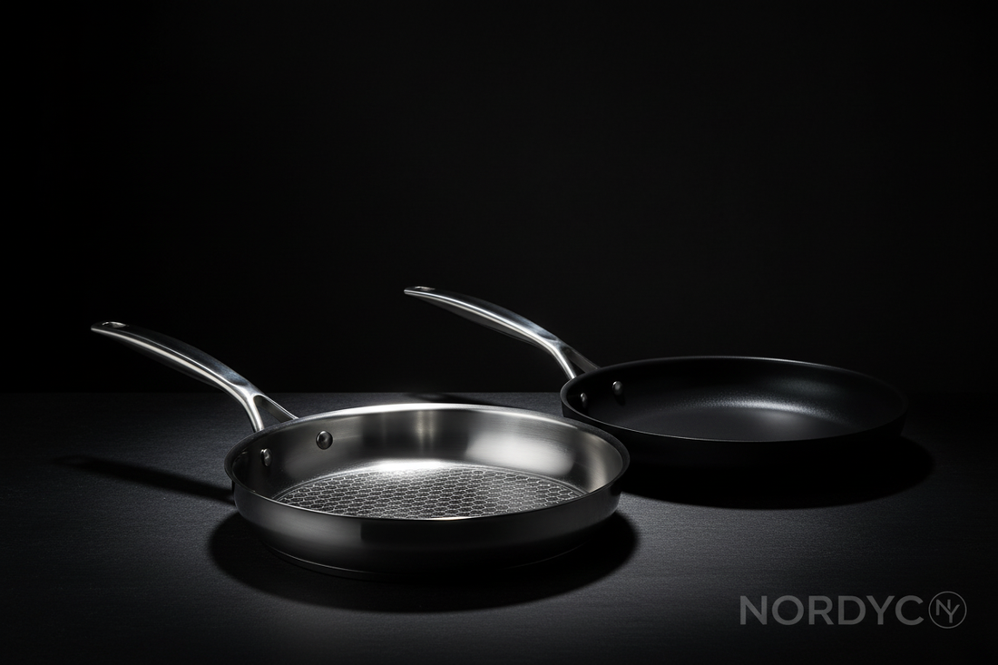 Rostfritt stål vs non-stick — vilket är egentligen bäst?
