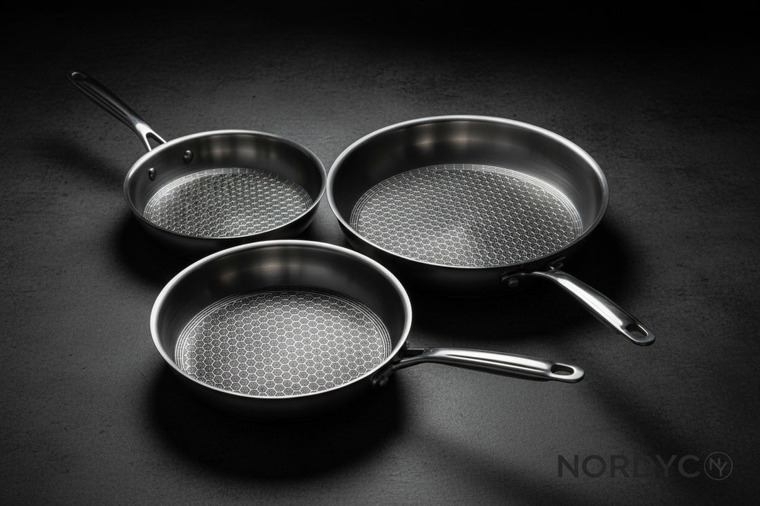 Nordyc finns nu i tre storlekar — välj din perfekta panna